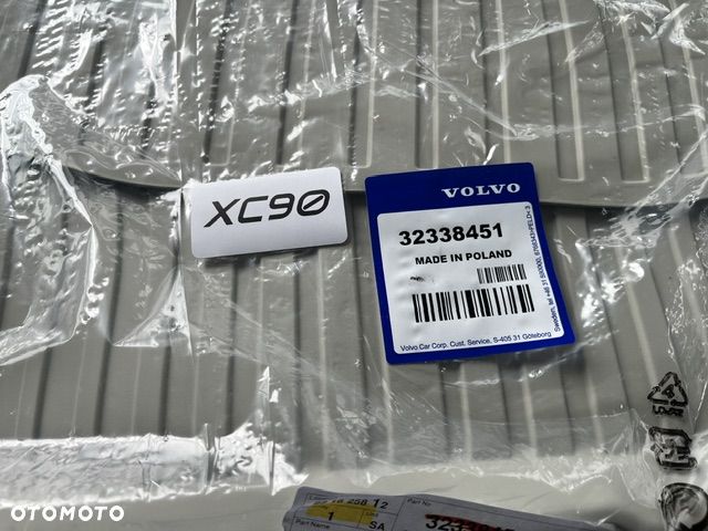 DYWANIKI GUMOWE XC90 5-OS - beżowe 5 szt - 9