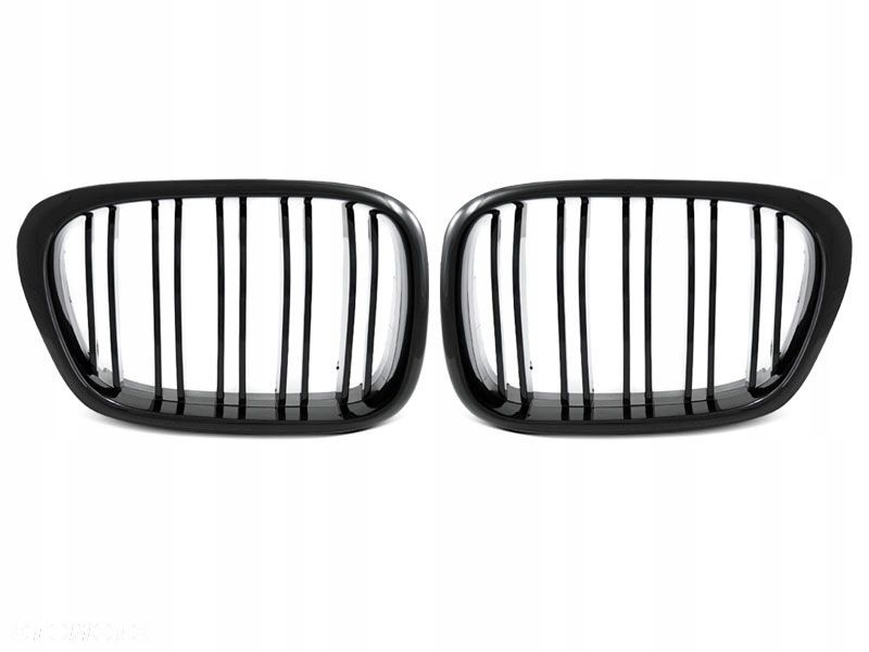 atrapa grill kratka nerk tuning black glossy czarny połyskbmw 5 e39 1996-04 - 3