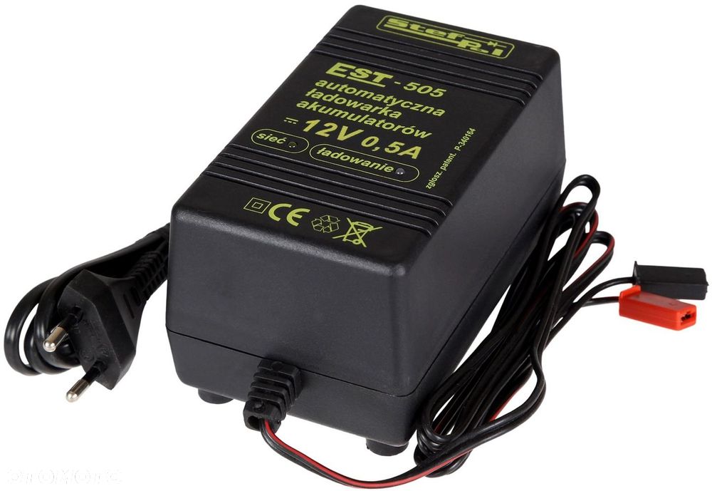 AUTOMATYCZNA ŁADOWARKA DO AKUMULATORA 12V 0,5A PL - 1