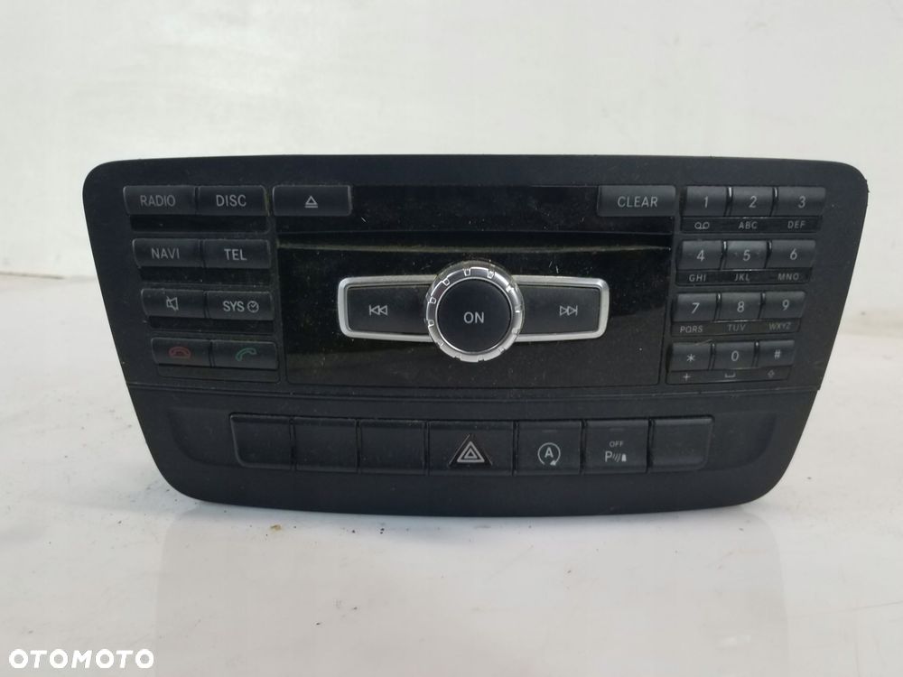 radio cd nawigacja mercedes-benz a-klasa w176 a2469000616 - 2