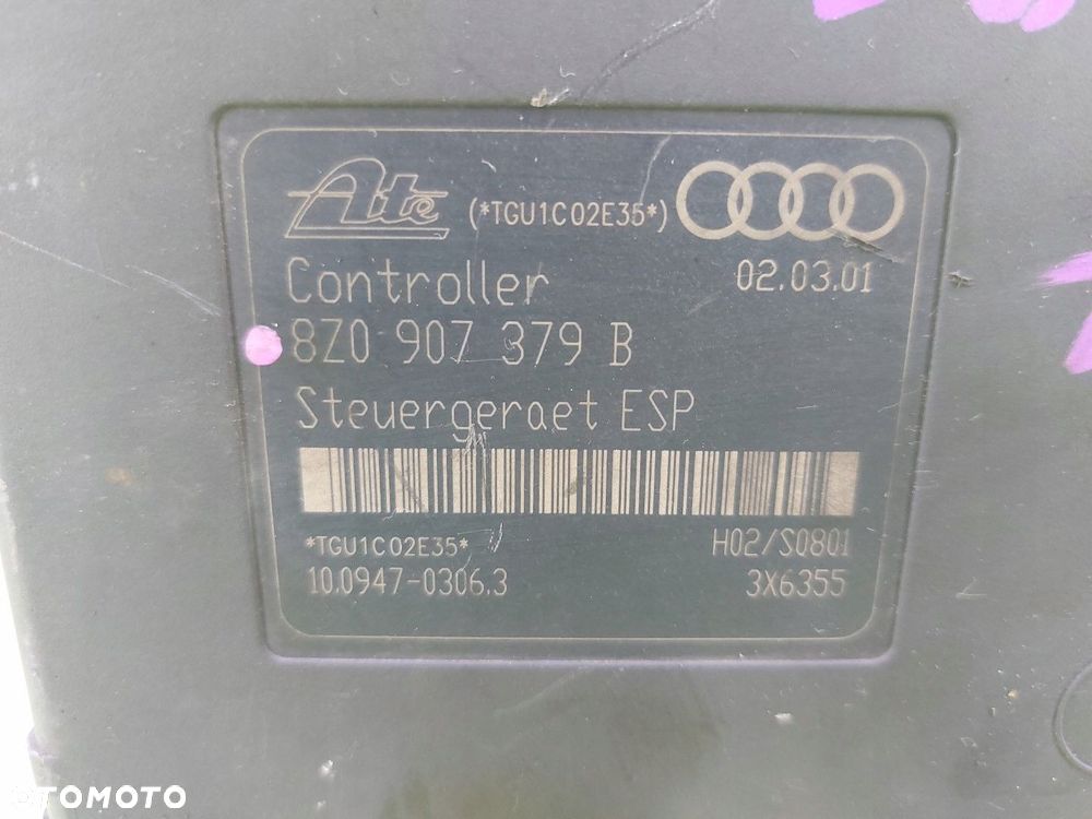 Pompa ABS Audi A2 1999-2005 8Z0907379B 8Z0614517C ORYGINAŁ - 3