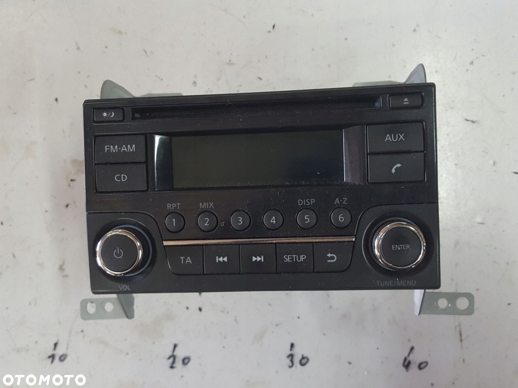 NISSAN JUKE I F15 10-14r RADIO CD RADIOODTWARZACZ 28185BH30D - 1