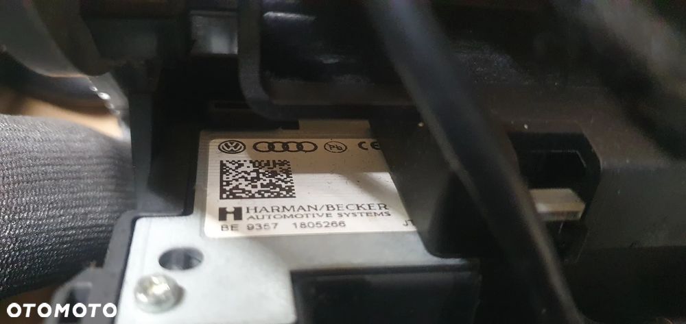 Wyświetlacz monitor radia NAVI nawigacji MMI Audi A8 D3 Lift 4E0857273F - 7