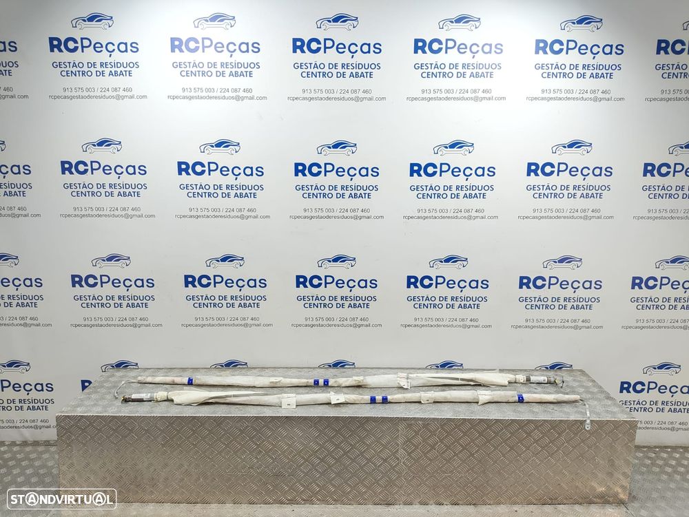 Conjunto Cortinas Laterais Airbag Esquerda Direita Audi A4 B8 8K 8K0880742D 8K0880741D