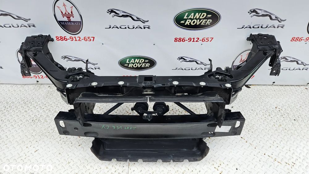 Jaguar XJ 351 LIFT 2015- 5.0 SC 510 KM Wzmocnienie czołowe Pas przedni z belką oraz ślizgami Dolot powietrza PEC PEL LNL - 7