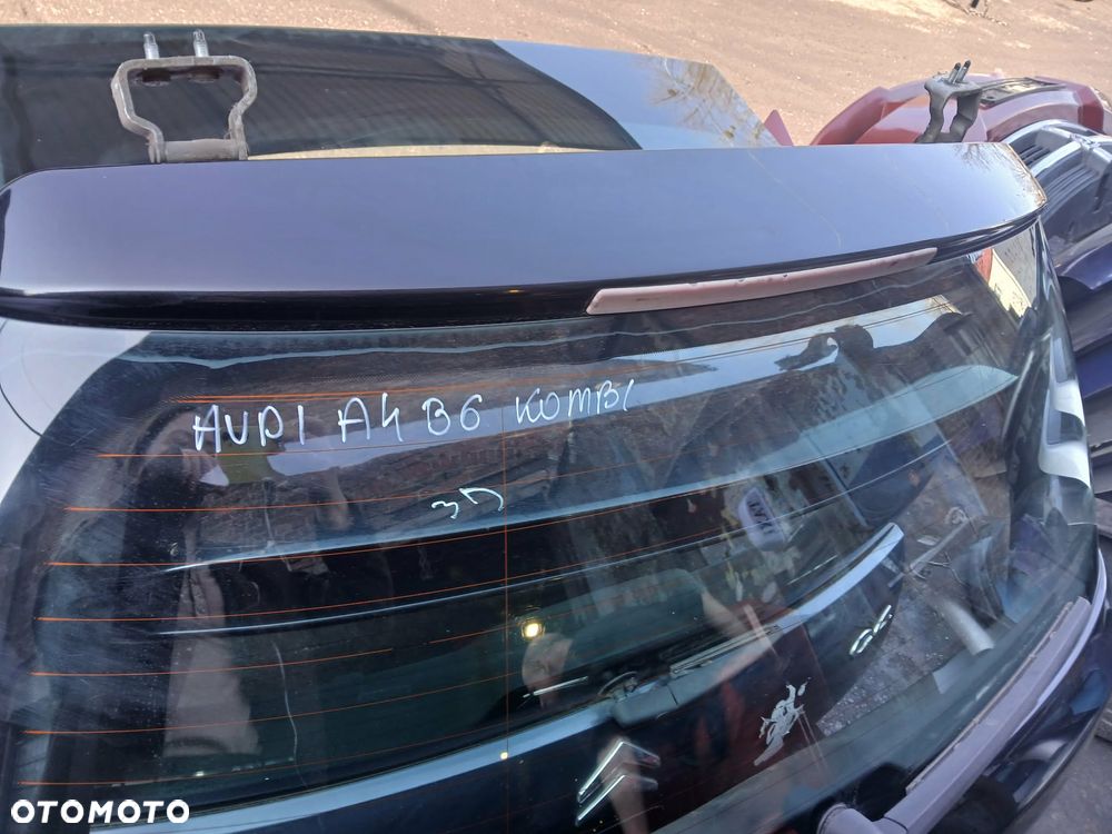 Audi A4 B6 Kombi klapa bagażnika czarna -kodu lakieru brak - 13