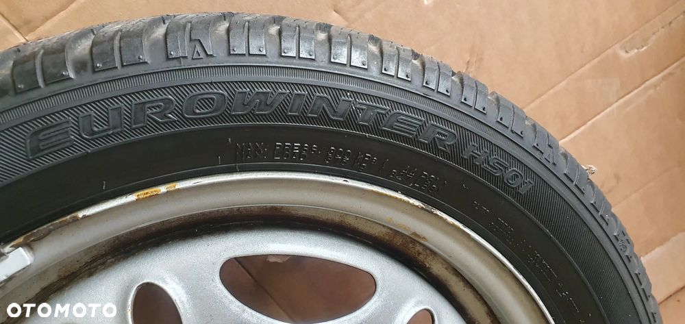 Felga stalowa z oponom 4J ET27 155/60 R15 3X112 Smart Fortwo II 451 - 9