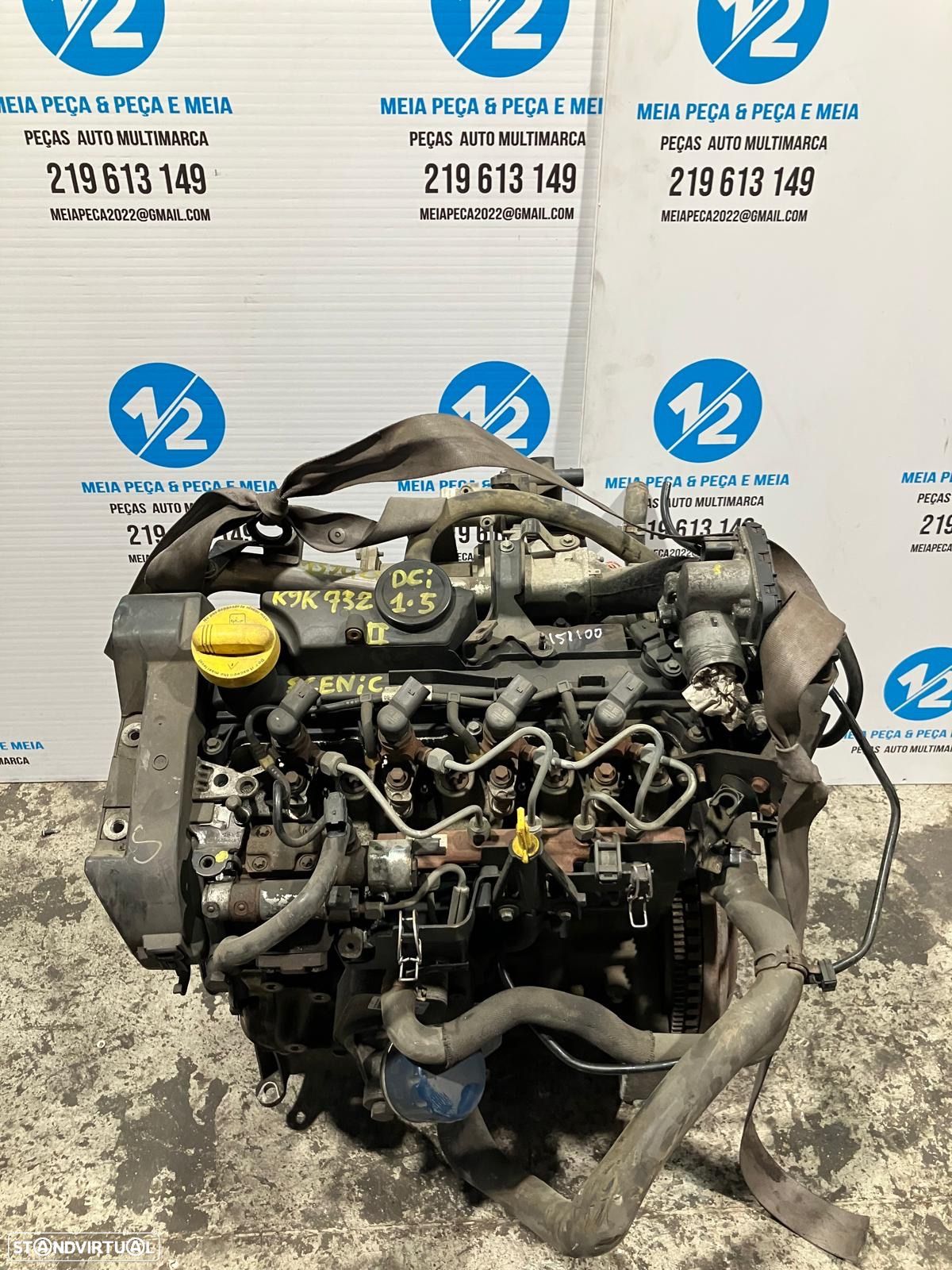 Motor Renault 1.5 Dci Megane Scenic K9K732 - 1