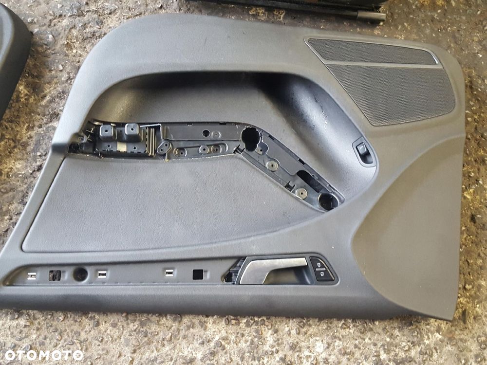 AUDI A4 B8 08r- SEDAN FOTELE KANAPA SKÓRZANE - 8