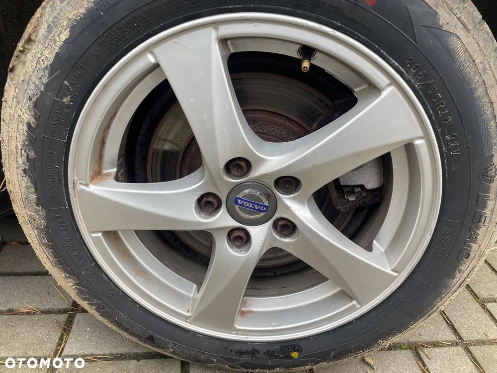 alu felgi 16 volvo v40 v60 s60  205/55/16  5x108 mowe opony - 4