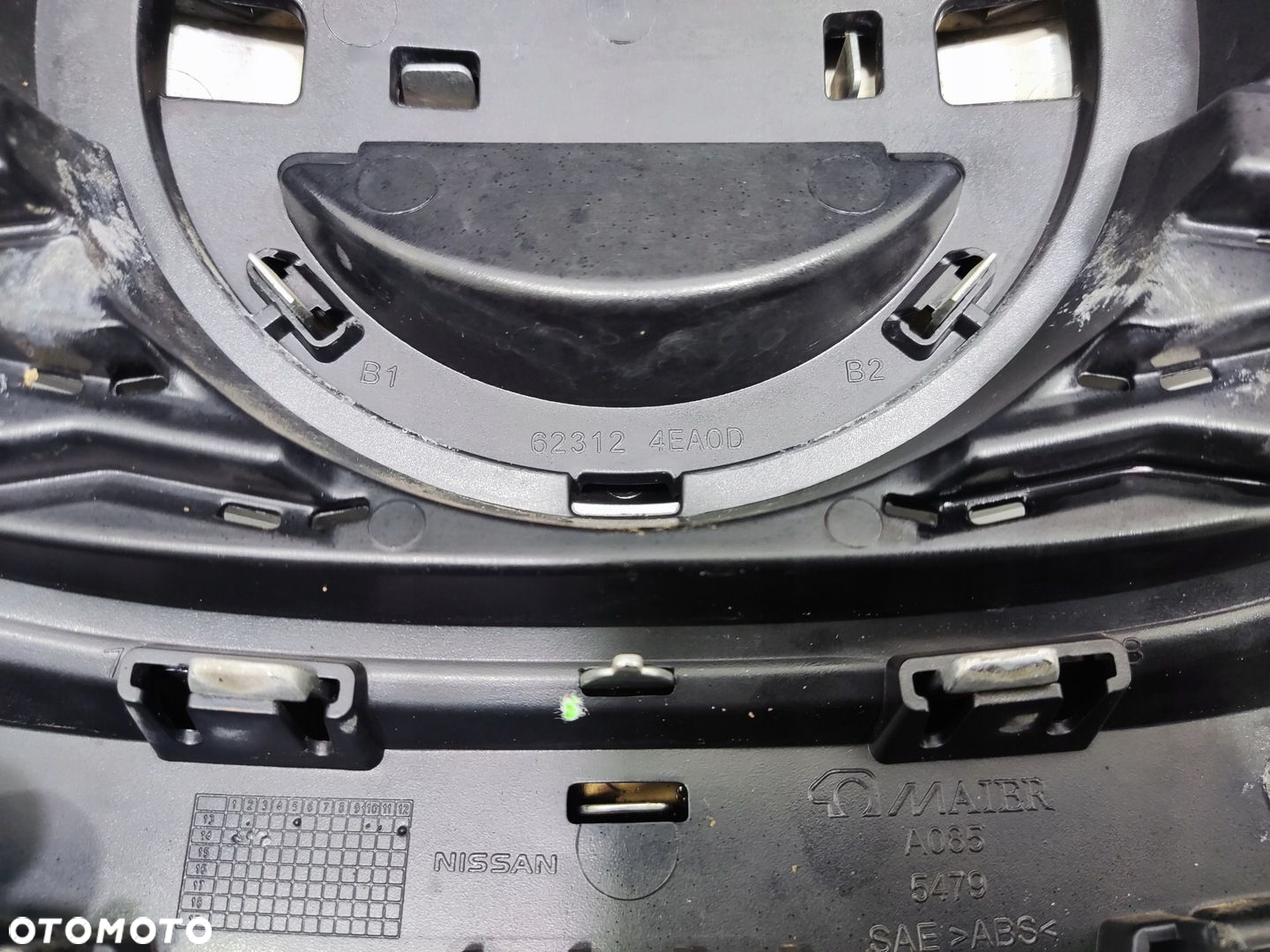 GRILL ATRAPA ZDERZAKA PRZÓD NISSAN QASHQAI II J11 2014-2016 62312-4EA0D - 12