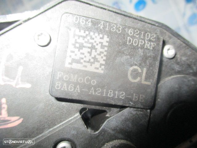 Fecho 8A6AA21812BDE FORD FIESTA 4 FASE 1 2009 1.4TDCI 70CV 5P PRETO F DRT 4 PINOS FORD FIESTA 6 FASE 1 2010 1.6TDCI 90CV 5P PRETO - 4