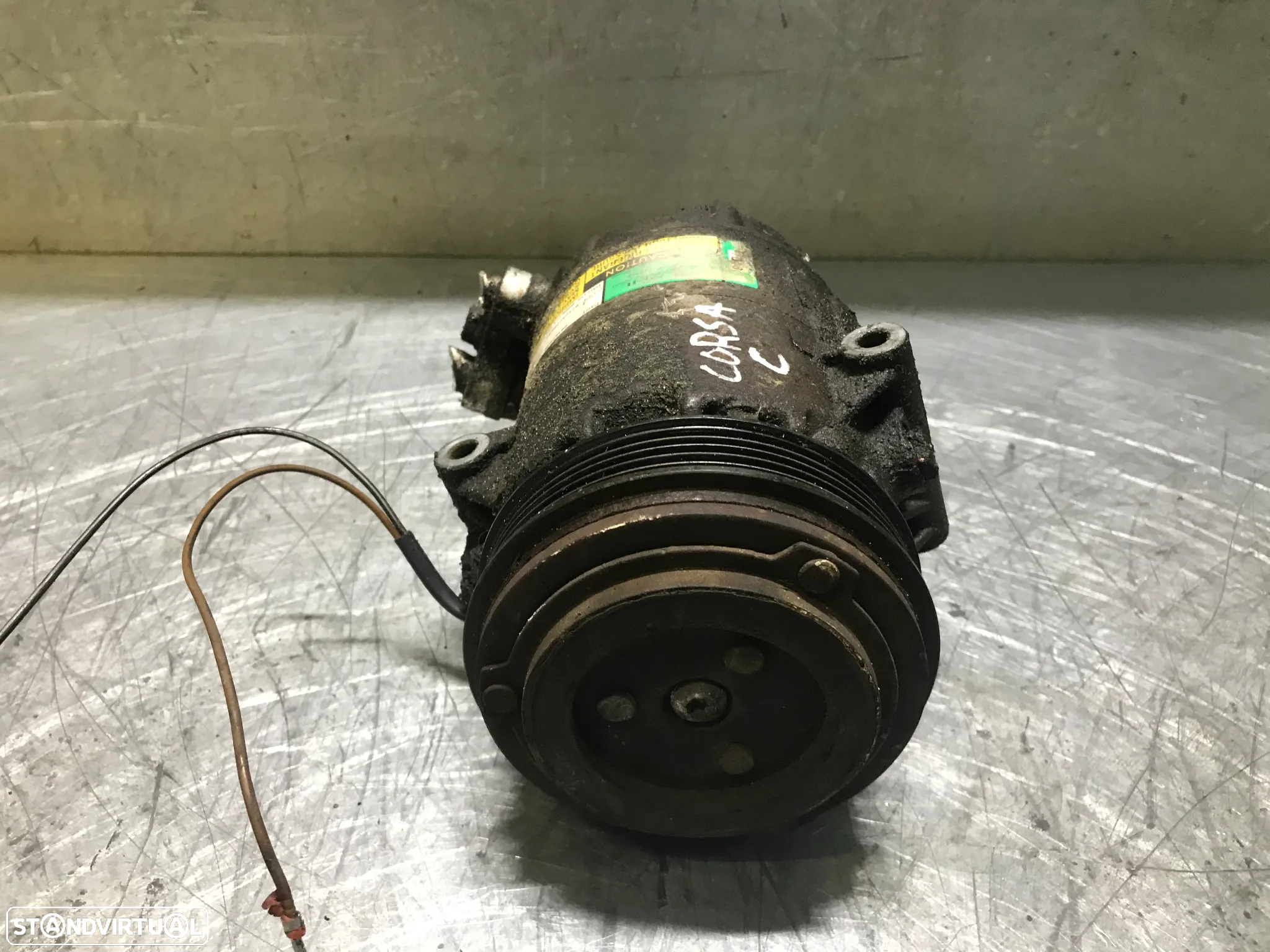 COMPRESSOR AC OPEL CORSA C / AGILA 1.2 16V 09167048 - 4