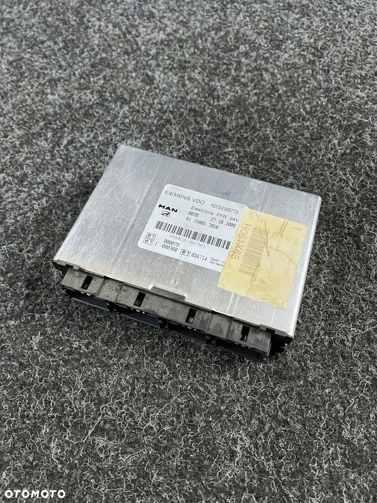 man tgs tgx komputer sterownik FFR 81258057058 - 1
