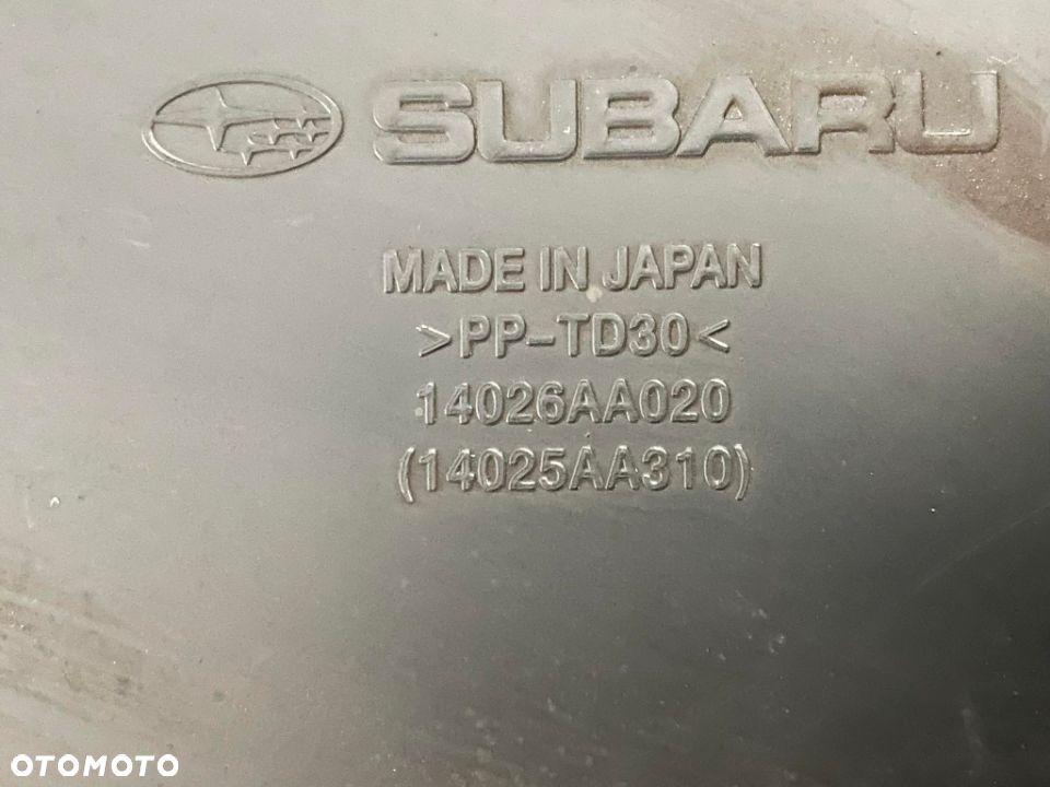 SUBARU 2.0 EE20Z 14026AA020 OSŁONA POKRYWA SILNIKA - 3