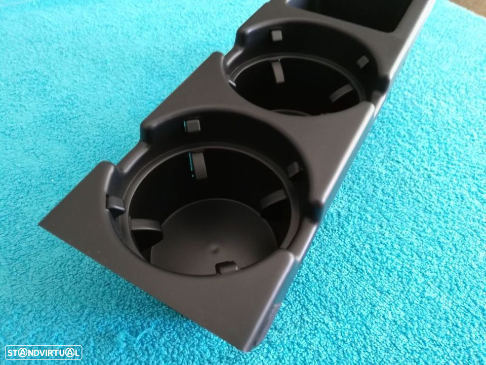 Suporte Porta Copos BMW Serie 3 E46 - Preto - 3