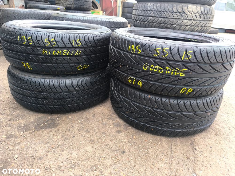 195/55R15 85H Opony Letnie Lato GOODRIDE SV308 MICHELIN MXV3A 7mm Legnica ALU-RAD jak 185/60 - 1