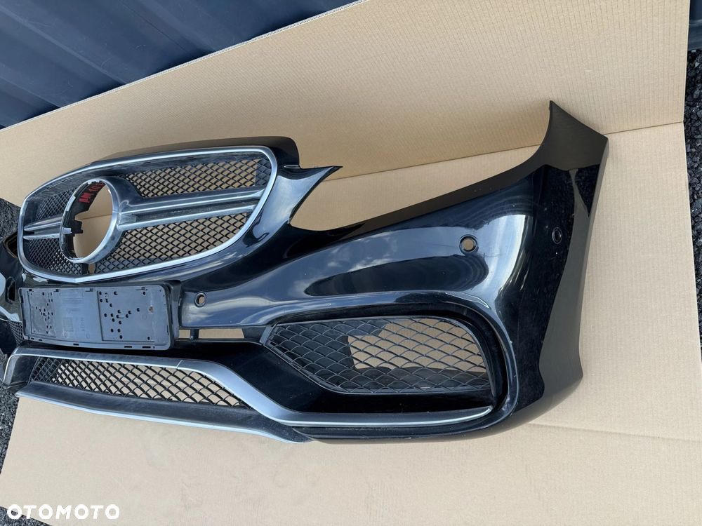 ZDERZAK PRZÓD MERCEDES E KLASA E63 AMG  LIFT ORYGINAŁ ŁADNY STAN BEZ NAPRAW - 2