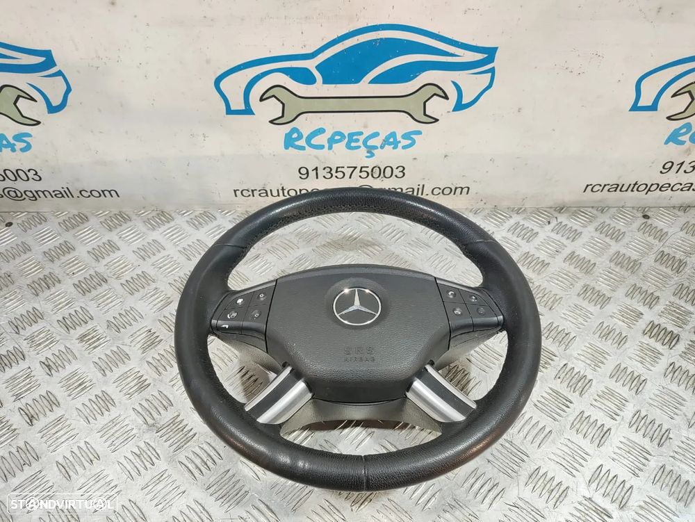 Volante + Airbag Mercedes Class B W164 W245 c/ comandos multifunções - 1