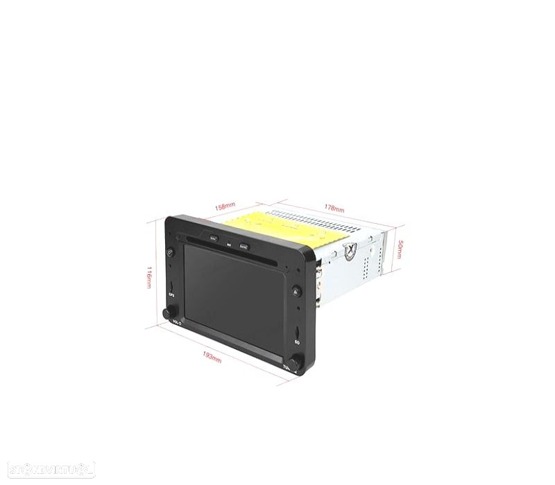 AUTO RÁDIO GPS ANDROID 12 PARA ALFA ROMEO 159 BRERA SPIDER 05-11 - 3