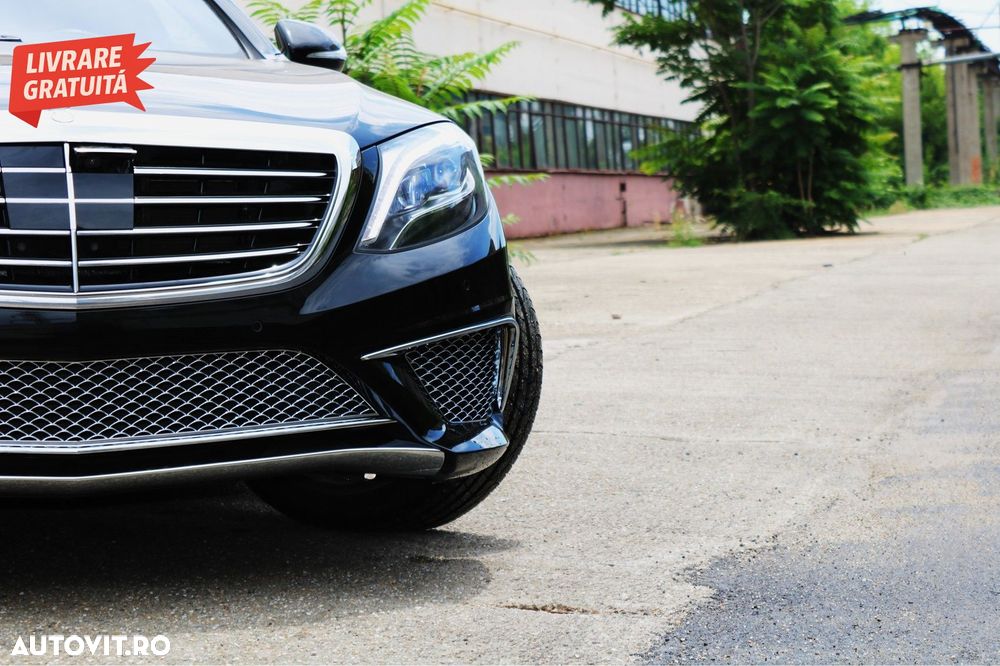 Bara Fata Mercedes S-Class W222 (2013-06.2017) S65 Design- livrare gratuita - 6