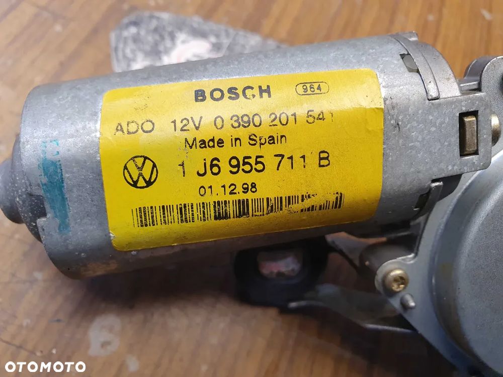 Silniczek Wycieraczki 1J6955711B 0390201541 Mechanizm Wycieraczka Spryskiwacz Szyby Klapa VW Golf IV 4 - 2