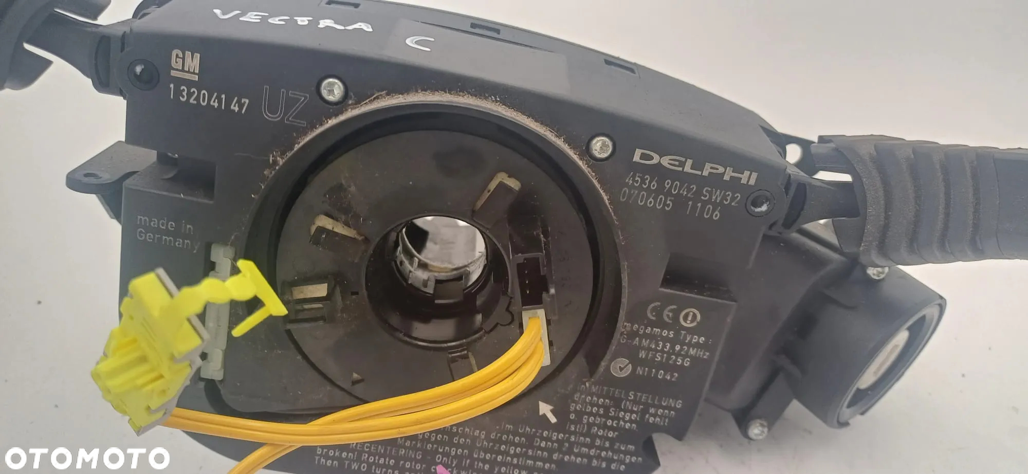 Opel Vectra C Signum Przełącznik Zespolony Manetka Pająk CIM 13204147 - 4