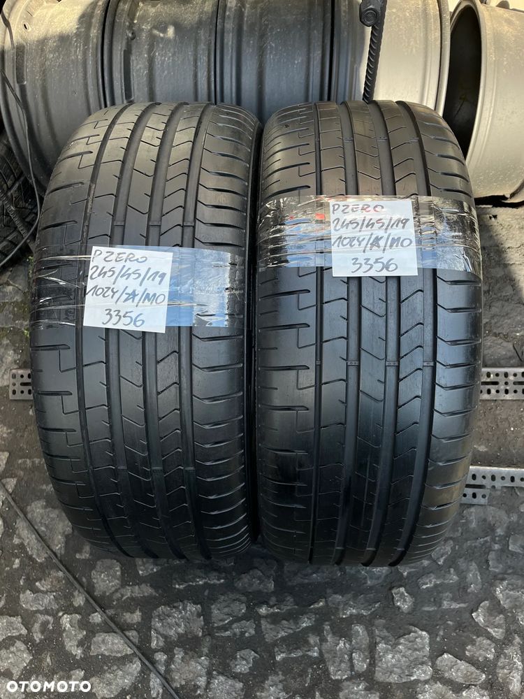 245 45 19 Pirelli P Zero PZ4 108 Y XL 2szt. *- BMW MO- Mercedes - 1