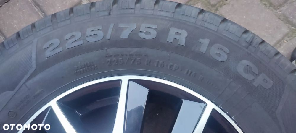 Koła Felgi Aluminiowe Oryg. Fiat Ducato Camper 16Cali 5x118 Continental 225/75/16CP 2023r Bdb !!! Starogard Gdański - Wysyłka 1374083080 - 17