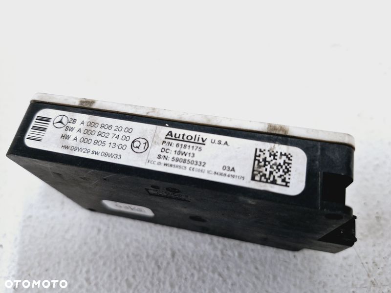 mercedes w207 czujnik sensor radar martwego pola a0009062000 - 5