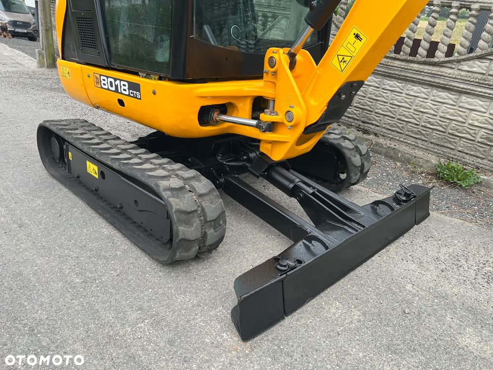 JCB 8018 CTS | Minikoparka JCB 8018 | 2 Tony | Rozsuwane Gąsienice | Stan IDEALNY | Mini Koparka | - 18