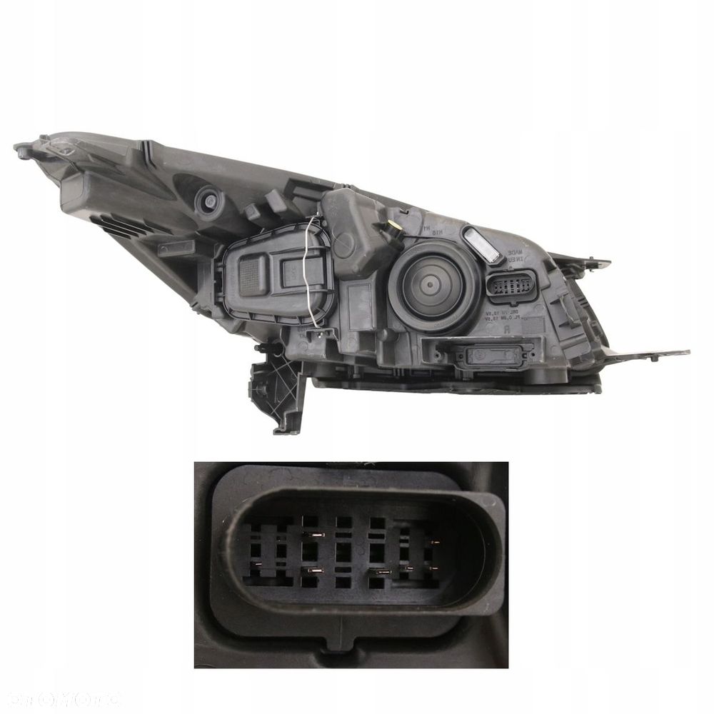 Reflektor Lampa Przód Valeo Ford Kuga II mk 2 Escape 2013-2016 kpl - 2