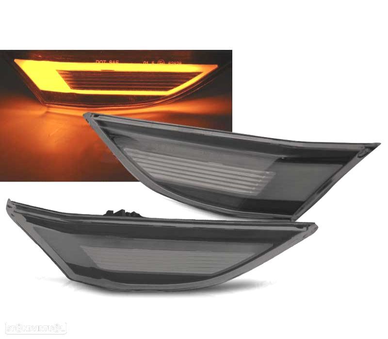 PISCAS LATERAIS PORSCHE 911 CARRERA BOXSTER CAYMAN LED DINÁMICOS FUMADOS - 1