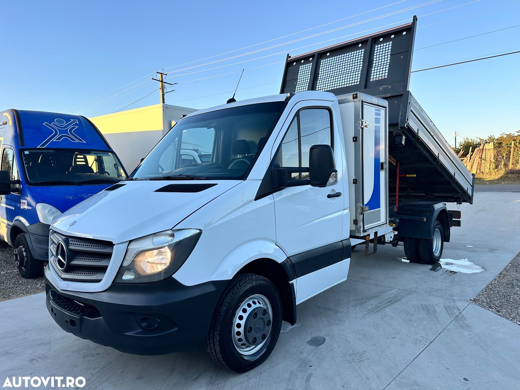 Mercedes-Benz Sprinter 516 /519 CDI 2017  Scattolini Basculnata / 3 părți   Cat. B 3.500 kg Iveco - 1