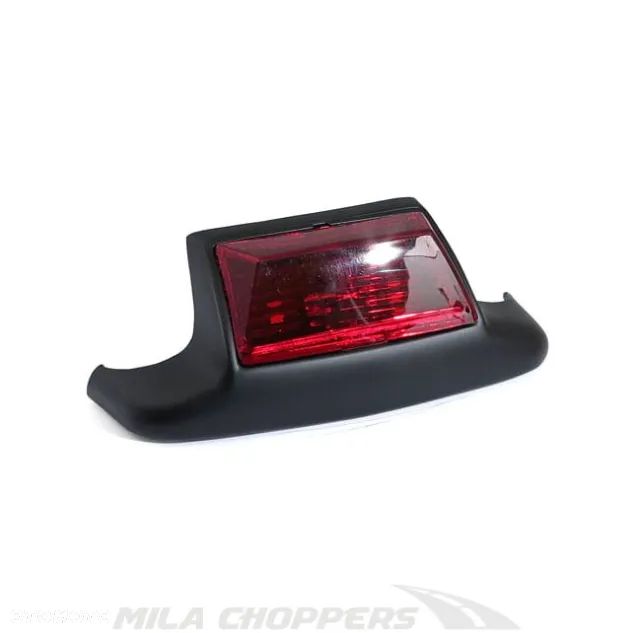 Lampka czarna Harley na tylny błotnik 80-99 FL,FLT,FLSTC - 1