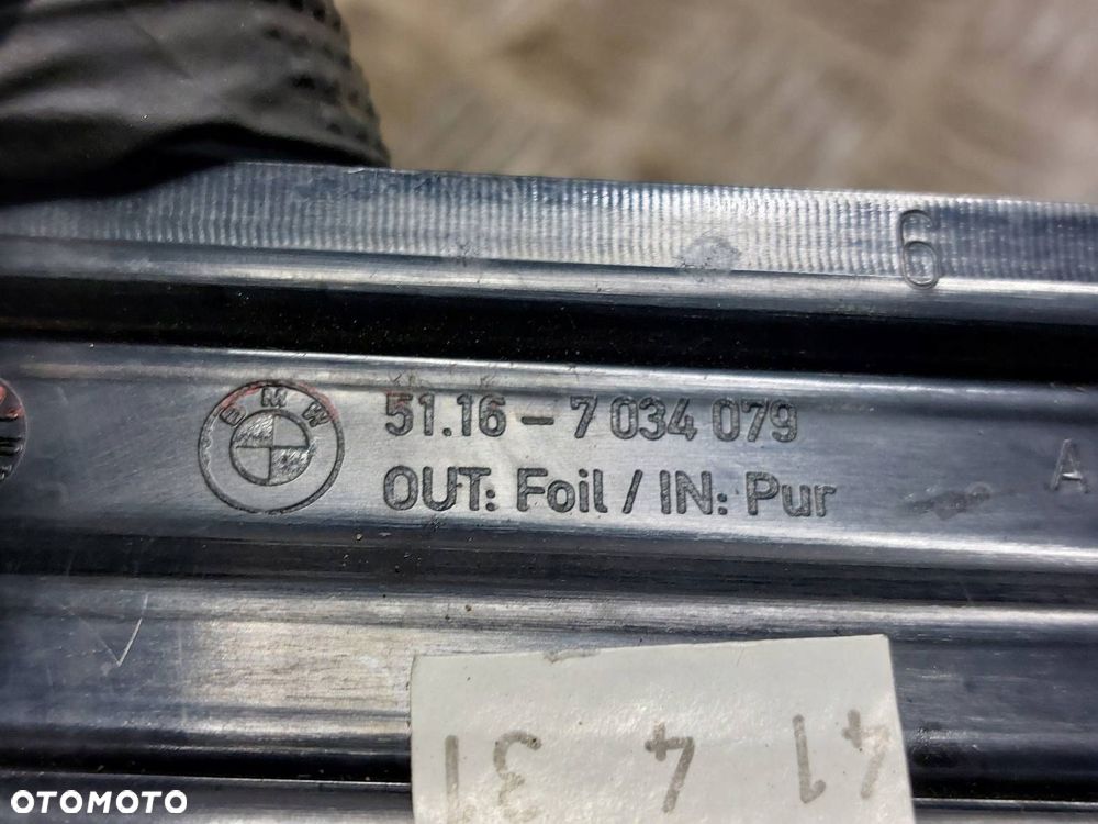 SCHOWEK PASAŻERA BMW E60 E61 7034079 7034081 - 8