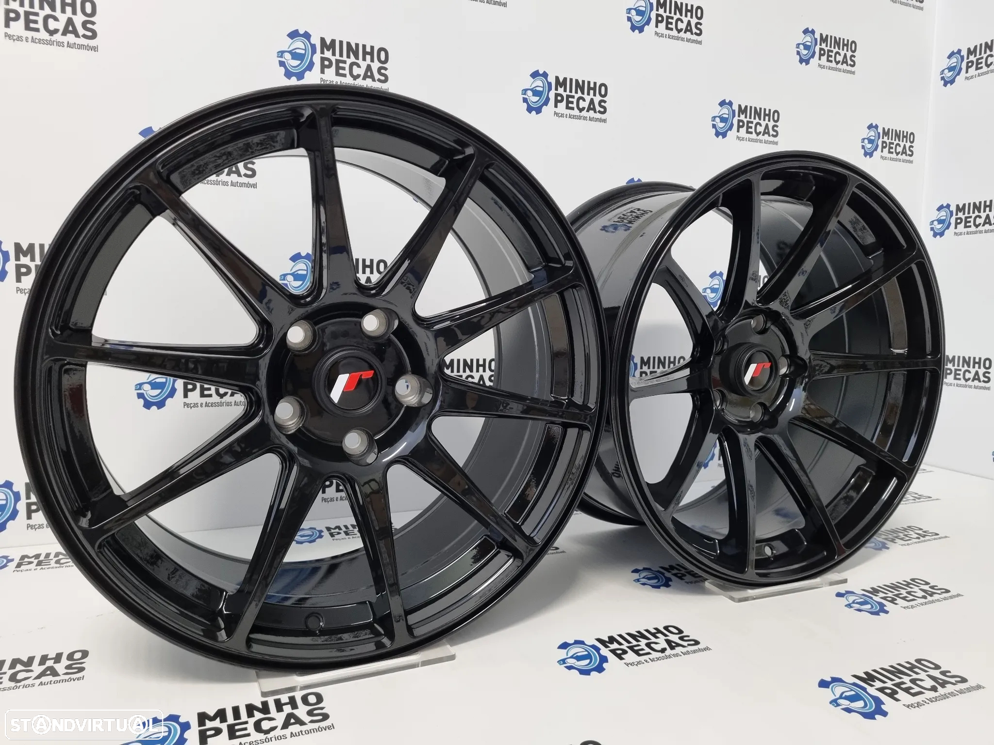 Jantes Japan Racing (JR11) em 18 Preto Brilho (5x120) - 3