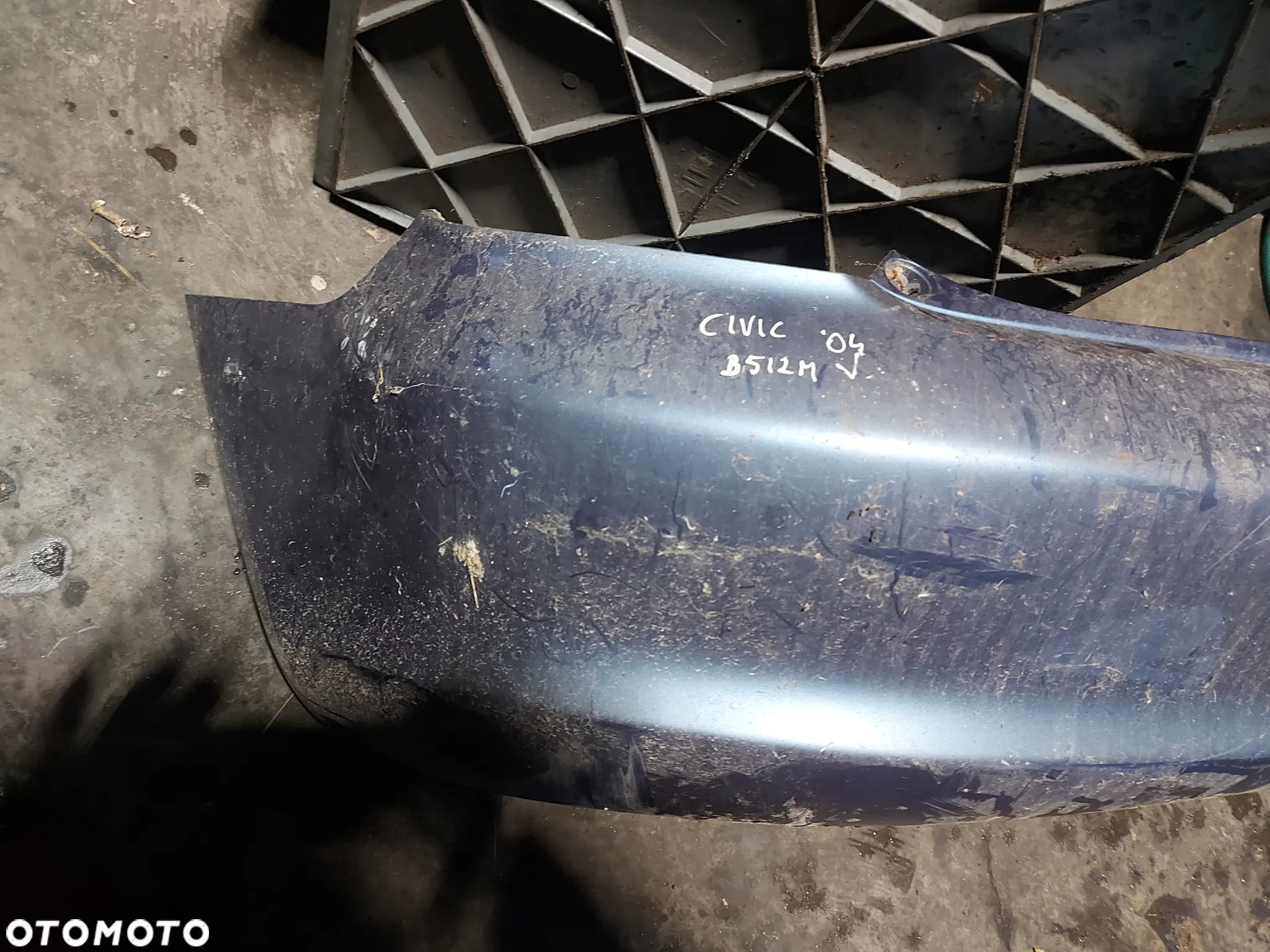 Zderzak tył tylny Honda Civic VII '04r B512M - 2