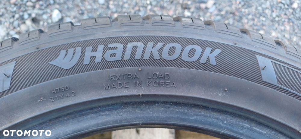215/45R16 90V HANKOOK , dwie używane opony wielosezonowe. - 4
