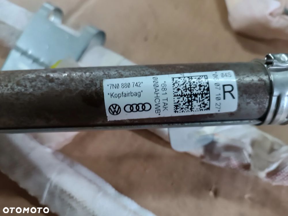 KURTYNA PRAWA PODUSZKA AIRBAG SEAT ALHAMBRA II SHARAN 7N0 - 2