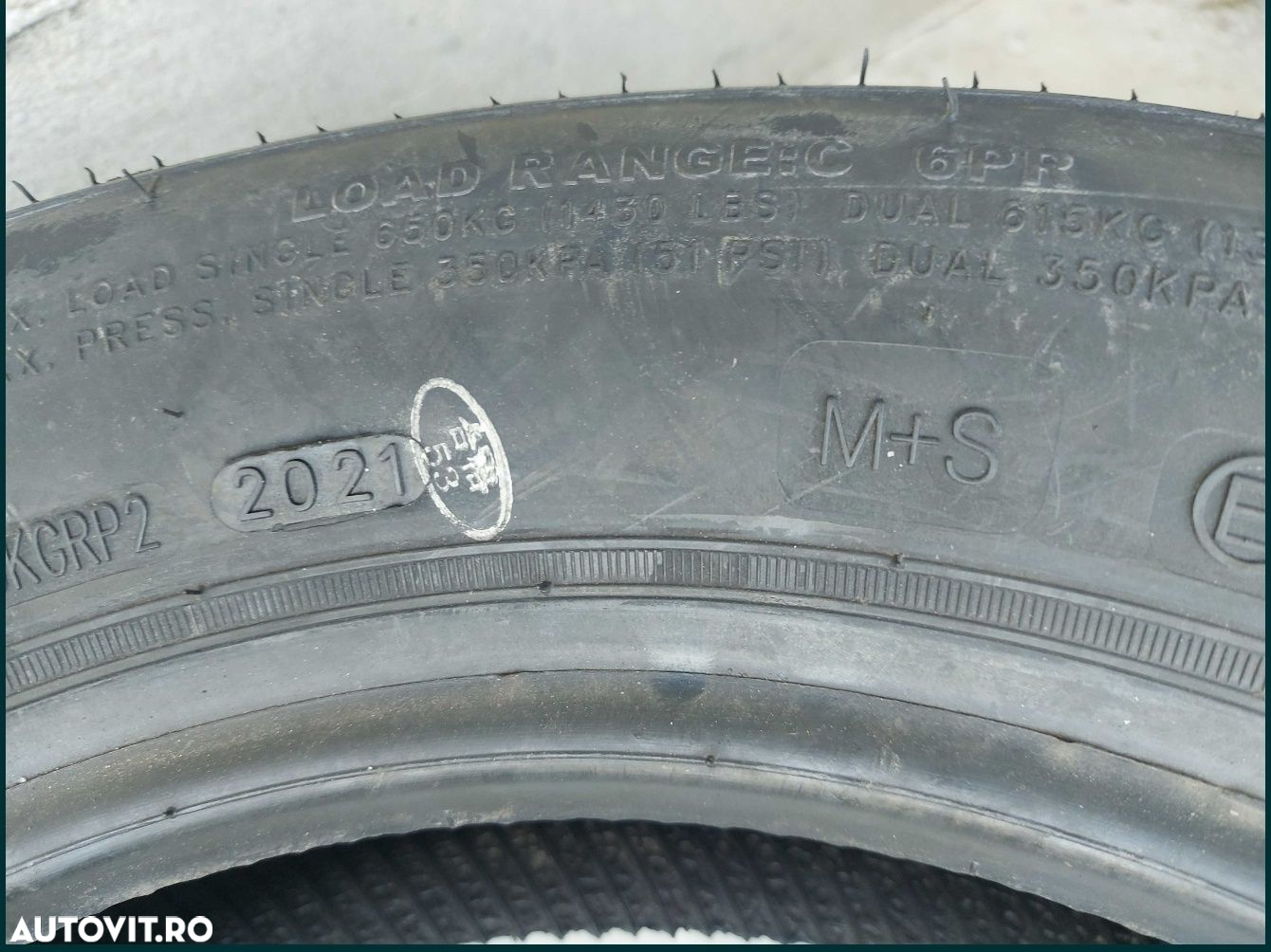 185/65 R14C, 93N, GRIPMAX, Anvelope All Season M+S - 4