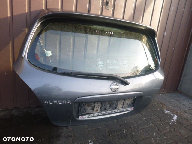 KLAPA TYŁ TYLNA KOMPLETNA NISSAN ALMERA N16 - 7