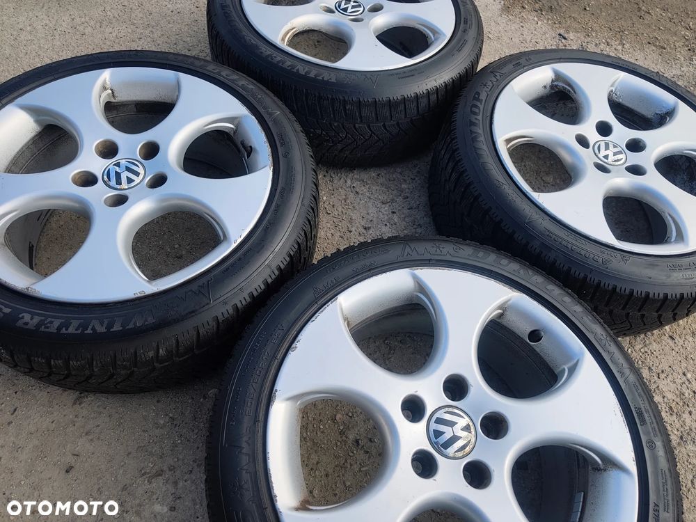5x112 Felgi Aluminiowe Alufelgi Oryginalne 1K0 17 Koła Zimowe Zima AUDI A3 8V A4 B5 A6 C5 VW Golf 5 6 7 Touran Caddy Sharan Passat B5 SKODA Superb Octavia 2 II III 3 SEAT Alhambra Leon Toledo Altea ALU-RAD Legnica 205/50 6mm - 4