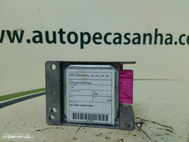 Centralina De Airbags Opel Corsa B (S93) - 1