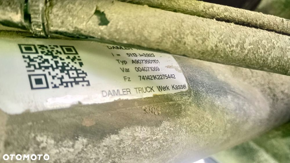 SPRINTER III 907/910 18- MOST TYŁ DYFER KPL 2.0 CDI 654.920 13 TYS!!! - 2