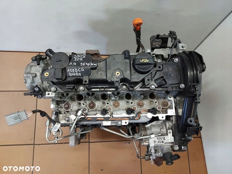 peugeot 2008 208 1 i 1.4 hdi silnik słupek 10fdcg 8h01 - 1
