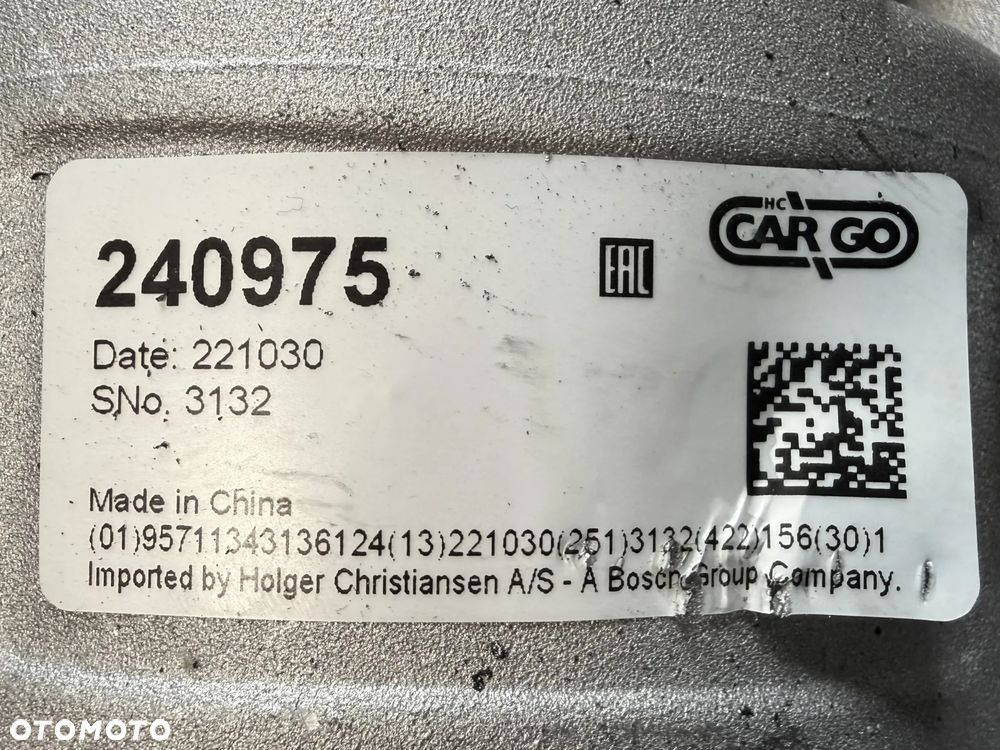 240975 NOWY kompresor klimatyzacji CARGO - SKODA Fabia Kodiaq Octavia Rapid Roomster Superb Yeti - 5