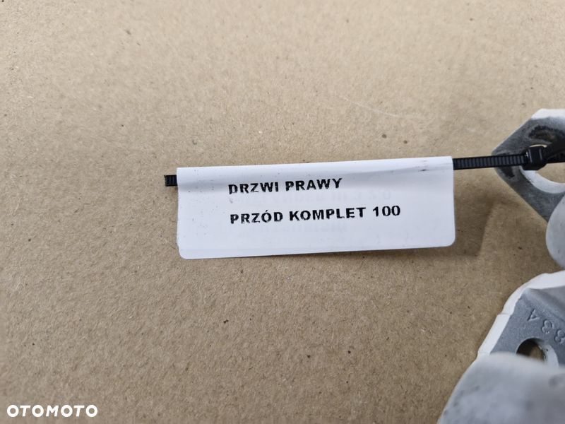 mitsubishi outlander iii 3 2.0 zawias zawiasy drzwi prawy przód komplet - 8