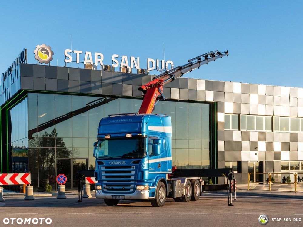 Scania R500 6x4 PALFINGER PK 44002 HDS Żuraw Siodło Kran - 4
