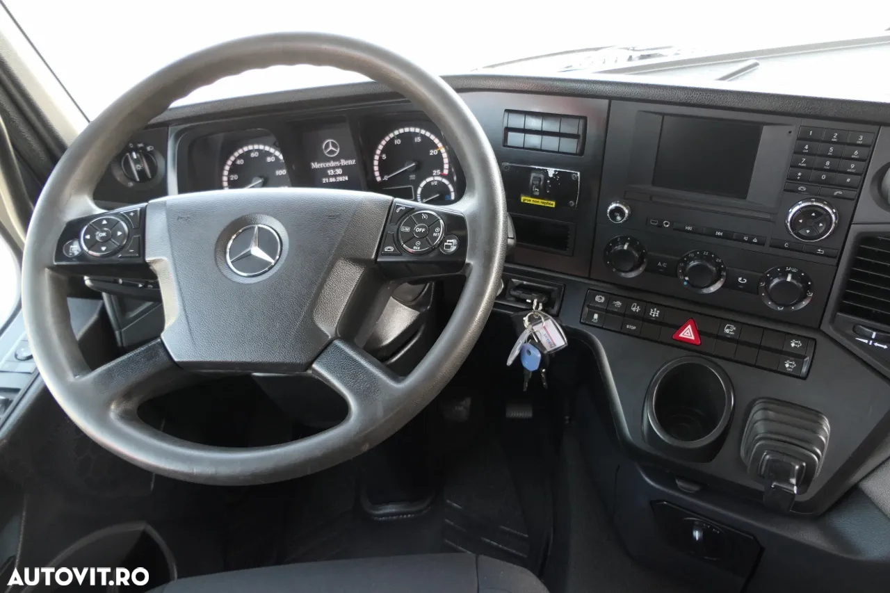 Mercedes-Benz AROCS 2633 / 6X4 / 6.55 M BOX + HDS HIAB 144 / RADIOCOMANDĂ / ROTATOR / FURCI - 34
